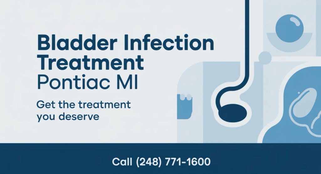 Bladder Infection Treatment Pontiac MI Infographic